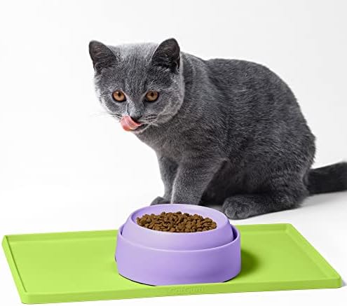Маса за хранене CatGuru (лилаво)