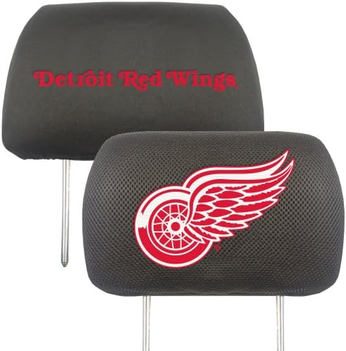 FANMATS 14781 Калъф За останалите главата от Полиестер NHL Detroit Red Wings, 10 x13