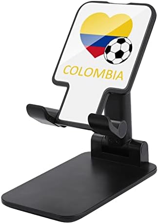 Любовта Колумбия Футбол Сгъваема Поставка за Мобилен Телефон Здрава Поставка Регулируем Ъгъл на Височината на Притежателя на Телефона за Маса