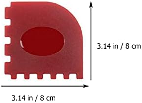 DOITOOL Метален Скребковый Инструмент 4 бр. Тел за Тигани, Пластмасови Тиган За Печене Стъргало За почистване на Тенджери Тел За миене на Съдове, Инструменти За почистване на съдове (Черен, червен) Метална Стъргалка