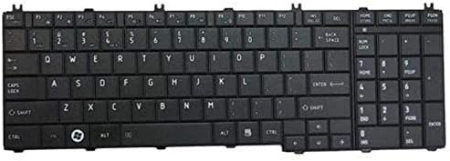 Клавиатура HQRP е Съвместима с лаптоп Toshiba Satellite L755D-S5204/L755D-S5218/L755D-S5227/L755D-S5241/ L755D-S5250/ L755D-S5251