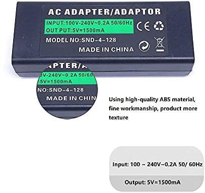 RUITROLIKER Адаптер за Зарядно устройство ac адаптер с USB кабел за зареждане, Кабел за PSP GO - Комплект за Захранване на Стенни батерии и Зарядни устройства за PSP Go