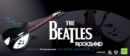 The Beatles: rock група X360 Безжична китара контрольор Rickenbacker 325