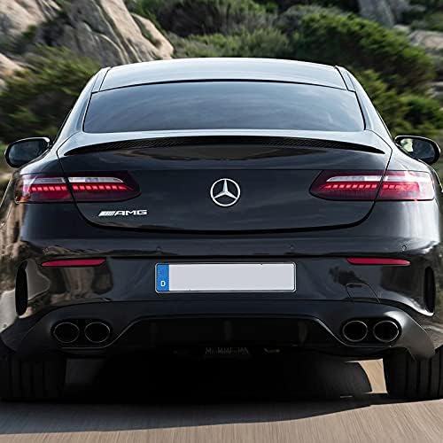 Гиперскоростной Комплект за Спойлер на багажника от настоящия Въглеродни влакна, комплект за устни, комплект за задните устни в стил AMG, Подходящ за 2018 2019 2020 2021 Mercedes E-Class Coupe W238, Автомобилни Мода,