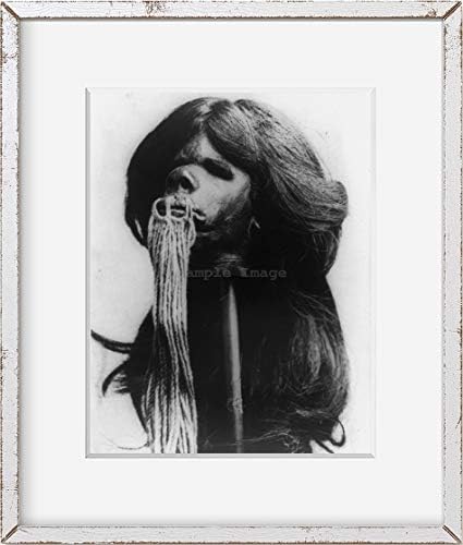 БЕЗКРАЙНИ СНИМКИ Фотография: набръчкана глава от Еквадор,1890-1923