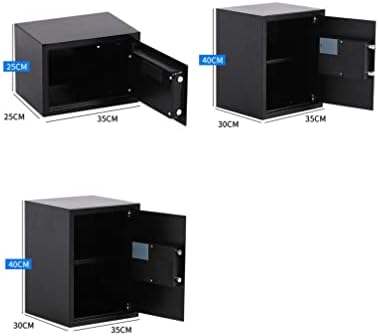 WXBDD Брави за пръстови отпечатъци Сейф Цифров Електронен Таен Скрит Касичка за съхранение на пари (Цвят: D, размер: 40*30*35 см)