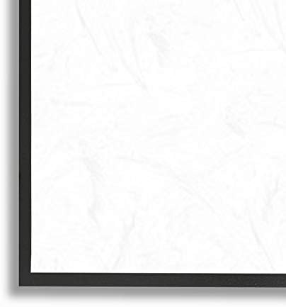 Живопис, акварел Stupell Industries Странни Пиле, Портрет на Фермерите Пиле, Стенно Изкуство в Черна Рамка, 24 х 24, Бяла