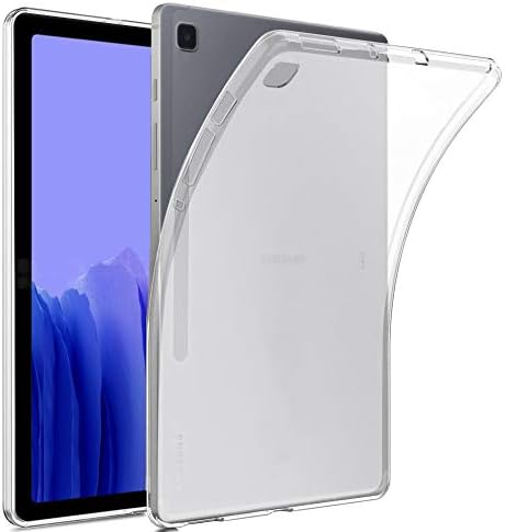 Калъф Zeking Samsung Galaxy Tab A7 10,4 инча (SM-T500/T505/ T507), Кристално Чист Силиконов Защитен калъф от TPU с мека кожа за Samsung Tab A7 с диагонал 10,4 инча (2020)/Tab A7 (2022)