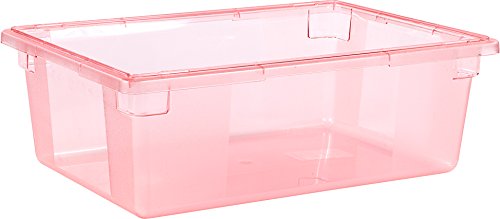 Carlisle фирми от сферата Products 10611C05 StorPlus Цветна кутия с обем 3.5 Литра 18 x 12 x 6, червена