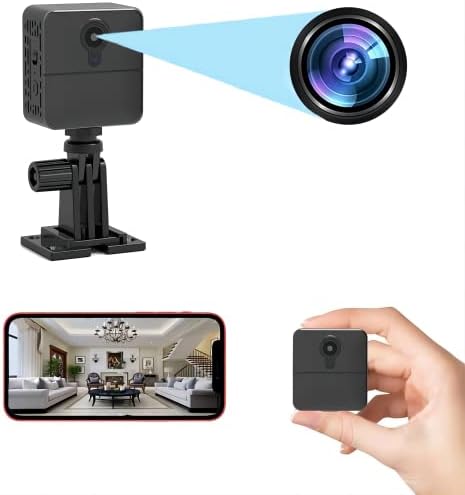 PNZEO W6 Мини Безжични WiFi Камера IP Камера за Сигурност Full HD Запис Супер Малко Преносими Смарт камера Многофункционална Камера