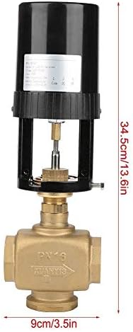 Електрически Интегриран клапан JF-XUAN, 1,6 Mpa DN32, 2-Ходова Регулаторен Електрически Клапан, Пропорционален на Интегриран Вентил за Централна климатизация, Вентили за вода, почистване, Отопление Вентили