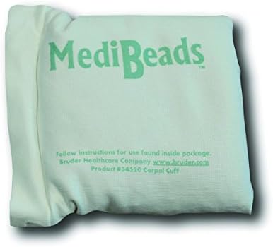 MediBeads Влажна Топлинна Микровълнова Топло и Студен Компрес Обертывают Запястную Маншет За Китката