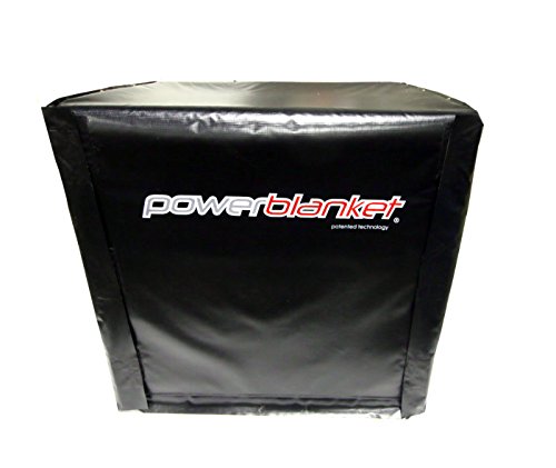 Powerblanket HB48-1200 Нагревател на насипни материали, нагревател за гореща кутия, 48 куб. фута. Обогреваемое помещение, 1200 W, 120, черен