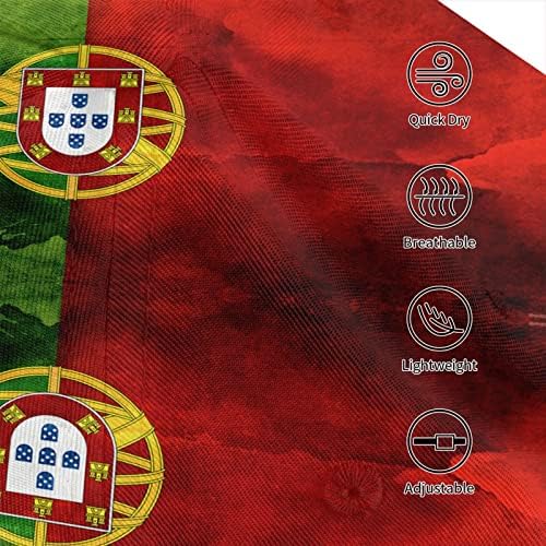 Унисекс Португалия Португалски Флаг 3D Печат Класическата бейзболна шапка възстановяване на предишното положение С Регулируеми Слънчеви Шапки