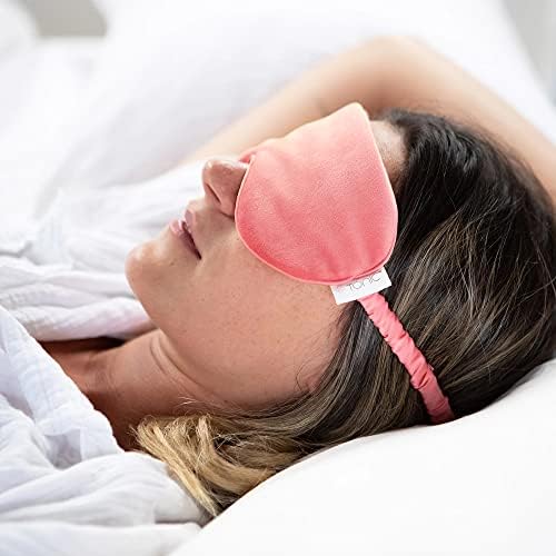 Енергизиращ маска за очи Australia Luxe Velvet Eye Mask - Коралови - Лесно Заключване