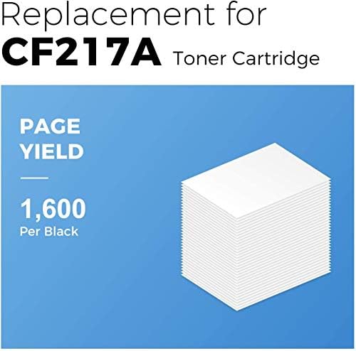 Подмяна на съвместим тонер касета MYCARTRIDGE за HP 17A CF217A M102w M130nw Тонер-касета с чип, Подходящи за HP MFP M130fw Pro M102w M130fn M130a M102a Laserjet Printer