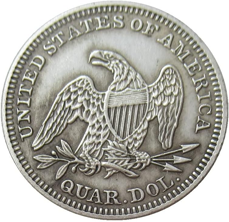 25 на Сто Флаг на САЩ 1864 г., сребърно покритие Копие на Възпоменателни монети