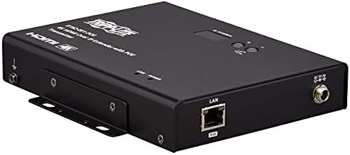 Предавател Трип Lite HDMI Over IP Extender - Разстояние до 328 фута или 100 метра - Видео 4K 30 Hz, 4: 4:4, PoE (B162-001-POE)