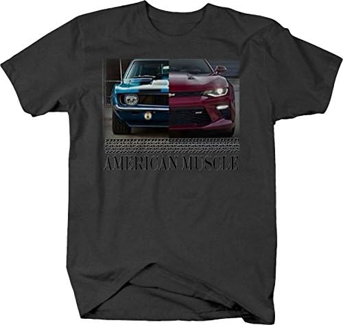 Мъжки t-shirt American Muscle Muscle Car Camaro SS Modern & Classic Garage за мъже