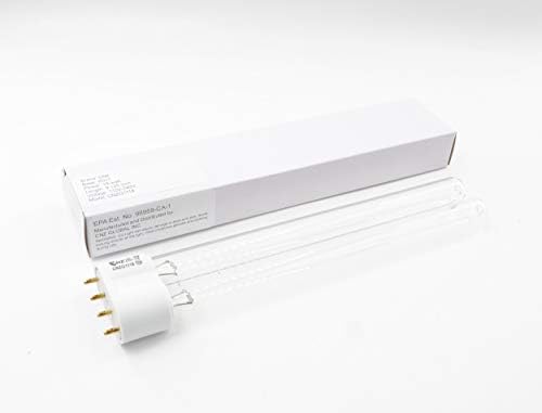 Бактерицидная Ултравиолетова лампа CNZ мощност 18 W 2G11 Base UV-C Брой 2