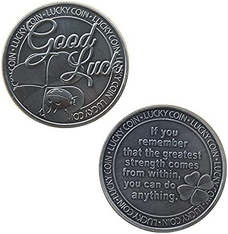Любима Монета Възпоменателна Монета Сребърно Покритие Щастлива Медал Късмет Монета Повикване Щастливата Монета Са Подбрани Монета
