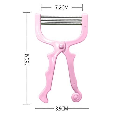 Пролетта средство за премахване на окосмяване по лицето Оригиналната пружина за епилация Премахва космите на горната устна, брадичката, бузите и шията. Инструмент
