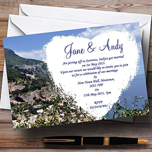 Пощенска картичка Зоопарк Италия Соренто Чужбина Персонални Покани за Сватба
