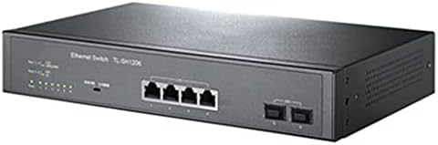 Комутатор WPYYI 10g 2500 Mbit/s 2,5 Gbit/с Комутатор Rj45 10000 Mbit/с 42,5 Г/2,5 Gbit/с RJ-45 + 210 Гигабита/10 gbps SFP + оптичен комутатор (Цвят: както е показано, размер: един размер)