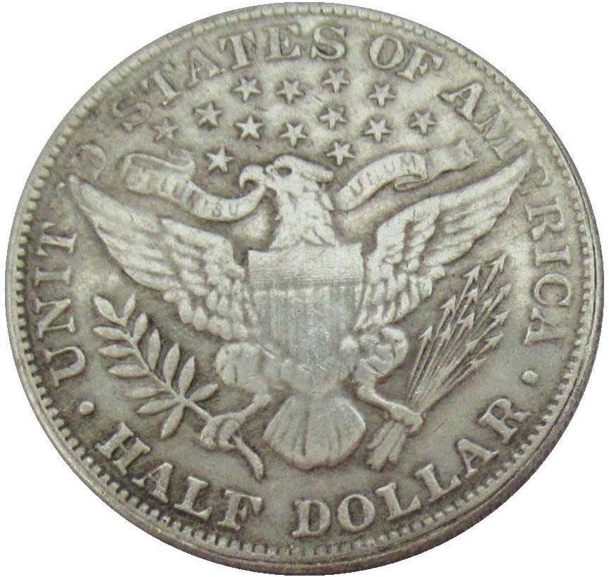 Полдоллара Фризьор Съединените Щати 1896 г., сребърно покритие Точно Копие на Възпоменателни монети