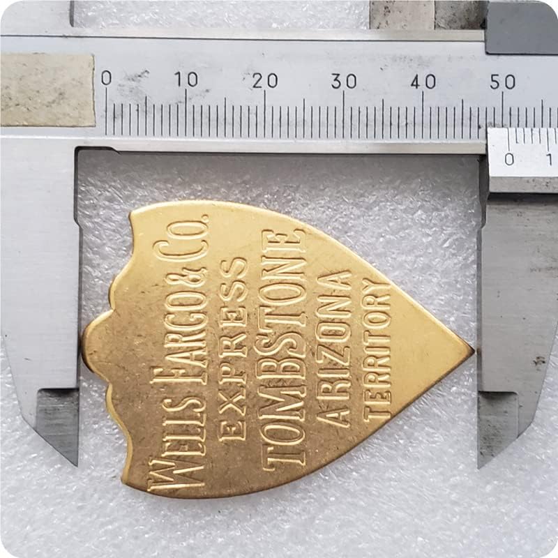 Старинни Занаяти Американската Възпоменателна Монета Златна Монета На Месинг Материал