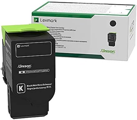 Касета с тонер на Lexmark Government CS521dn, CS622de, CX421adn, CX522ade, CX622ade, CX625ade, CX625adhe с програмата за връщане черен цвят (изход 2000)