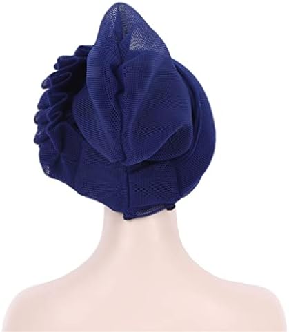 XXXDXDP Модерни дамски Шапки-Тюрбани от чиста Прежда, Шапка-Хиджаб, Дамски Сватбена шапка ръчна изработка (Цвят: 4, размер: 1)
