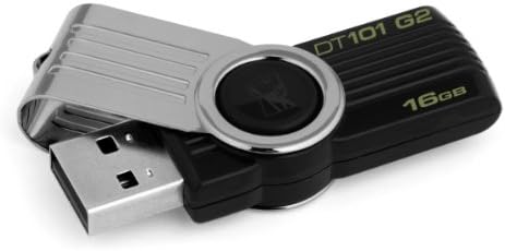 Памет Kingston Digital 16GB DataTraveler 101 G2 USB 2.0 - Черен (DT101G2/16GBZ)