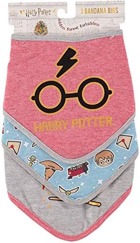 Бебешки Лигавници-Кърпи Унисекс Хари Потър, Детски Подарък в три Опаковки за Момичета и Момчета