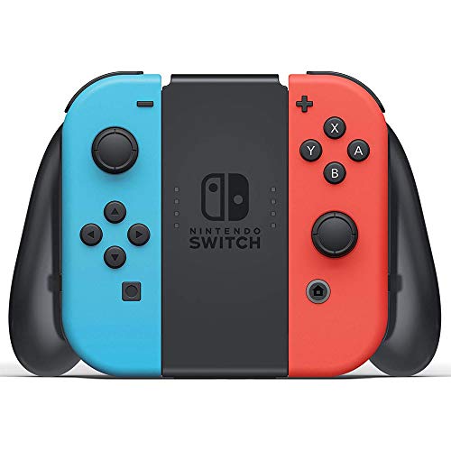 Конзолата на Nintendo HACSKABAA Switch обем 32 GB с неоново-синьо и червено комплект Joy-Против с декор Gear Switch Sky Skin