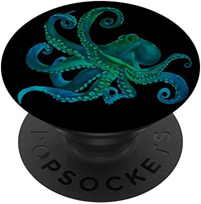 Октопод Колоритен Морски Животни Подарък за любителите на PopSockets PopGrip: Замяна дръжка за телефони и таблети
