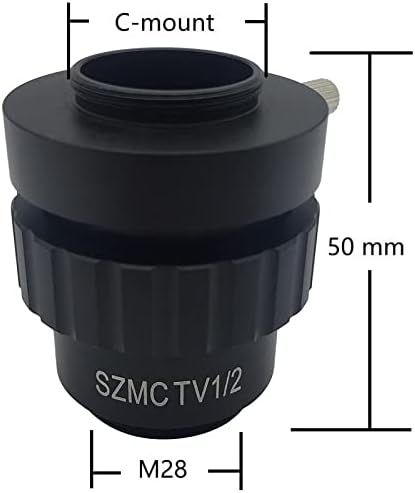 Аксесоари за микроскоп 0.3 X 0.5 X Обектив 1/2 1/3 Адаптер за камера микроскоп Лабораторни Консумативи (Цвят: 0,5X2CTV)