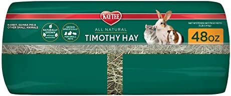 Kaytee Напълно естествено тимофеевское сено за морски свинчета, зайци и други дребни животни, 48 унции
