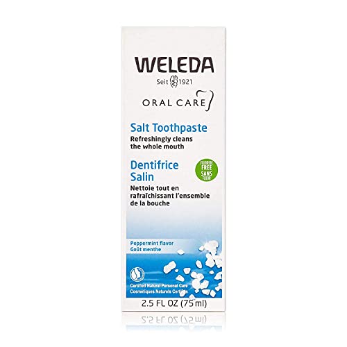 Паста за зъби на Weleda с природна сол. 2,5 Грама течност (опаковка от 3 броя)