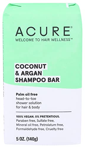 Шоколад шампоан Acure Coconut & Арган, Веган, За ефективна грижа за тялото и косата, Универсално средство за душата, без палмово масло, 5 грама