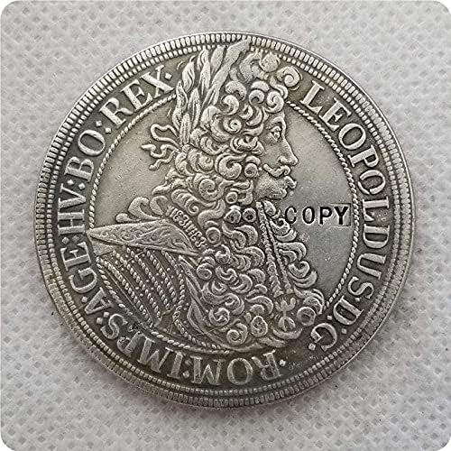 1693 Австрия Копие Монети Възпоменателни Монети Копие за Домашния интериор на Офис